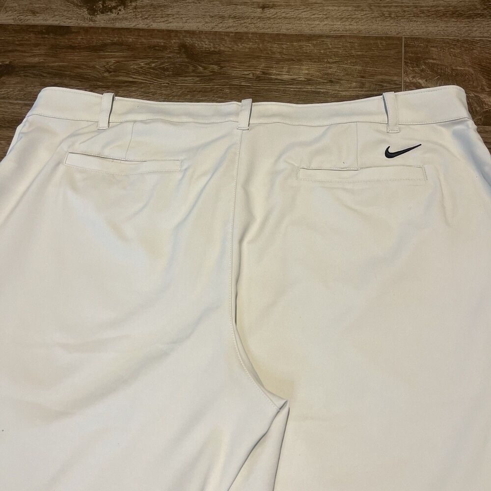 Nike Pants Mens 42x28 Tan Beige Dri Fit Victory Golf Golfer Active Athleisure
